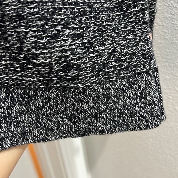 LOFT Marled Button Cuff Sweater - Picture 7 of 8